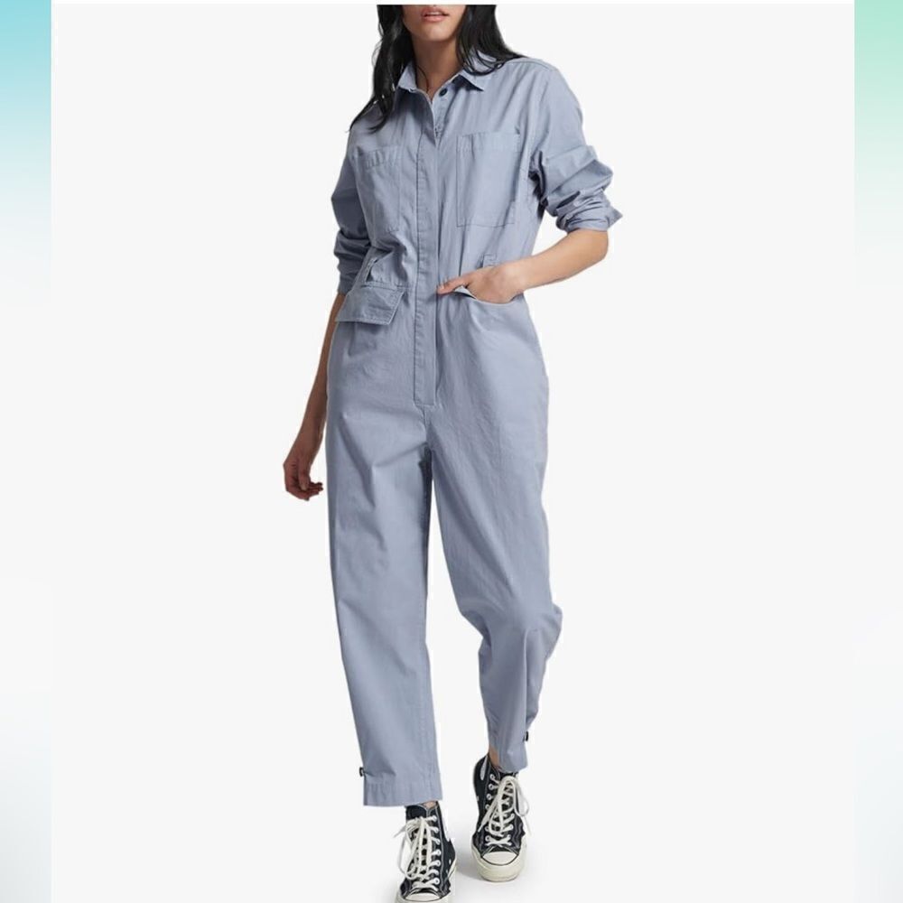 Thakoon Utility Jumpsuit in Green NWT Size Small